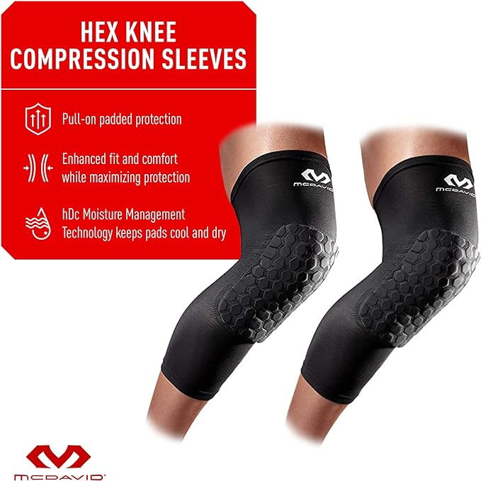 Knee Sleeves For Running: McDavid 6446 Hex Knee Pads